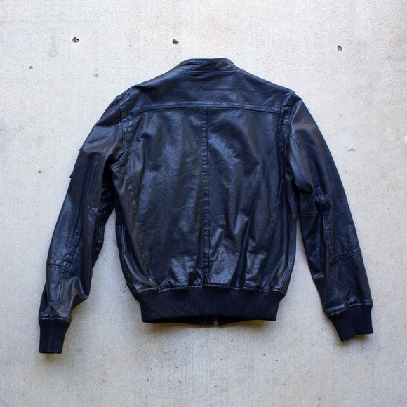 Leather Bomber - Picture 2 of 6